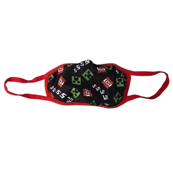 Minecraft Kids Face Masks 3 Pack Reusable Washable Polyester Cotton Children NEW - Picture 6 of 11